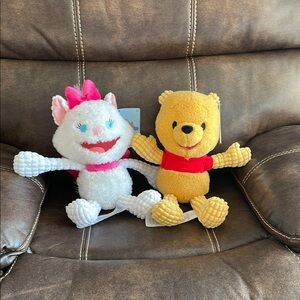 2-FER⚡️DISNEY⚡️Fidget plush >> Blissful Buddies >> Pooh & Marie >> NWT